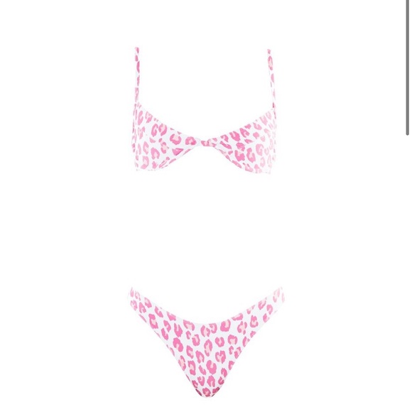 Bamba Swim Pink Leapord Bikini - Picture 3 of 4